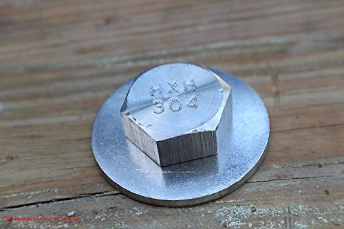 Bolt Dropper 1/2" Flat Washer, 1-1/4" Outside Diameter (100 Pack)- Choose Size, 18-8 (304) Stainless Steel and 3/8" Flat Finish 7/8" OD (100pc)