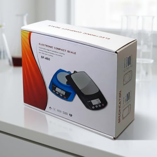 Digital Lab Scale 600g x 0.01g Accuracy Laboratory Balance (Black)