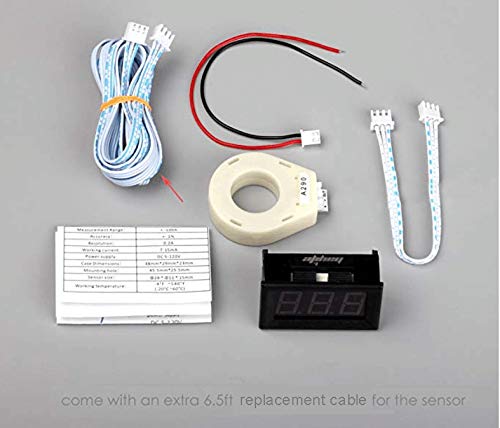 DC 5-120V 100A Mini Hall Current Meter and DC 5-120V Mini Voltage Meter