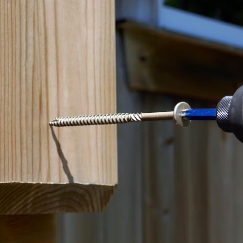 | (50-Pk) CST 5/16-inch x 4-inch T40 Star Drive Structural Screw 5/16 in x 4 in 50.0