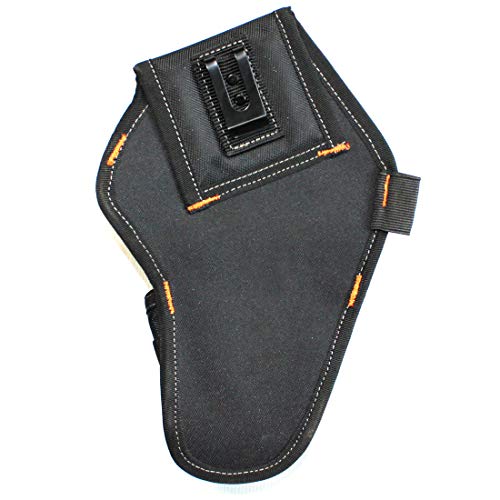 MELOTOUGH Left/Right Handed Belt Cordless Drill Holster for Tool Belt + Cordless Drill Holder Hook Tape Measure Clip Drill/Power Tool Holder with Drill Bit