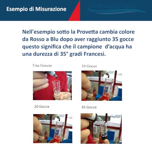 Titrant Water Hardness Analysis Kit (French Grade) for Gauge and Limescale