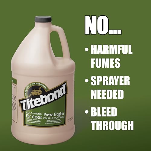 Titebond Cold Press Veneer Glue, 32 Oz. – Contact Cement Alternative – 5175 32 oz.