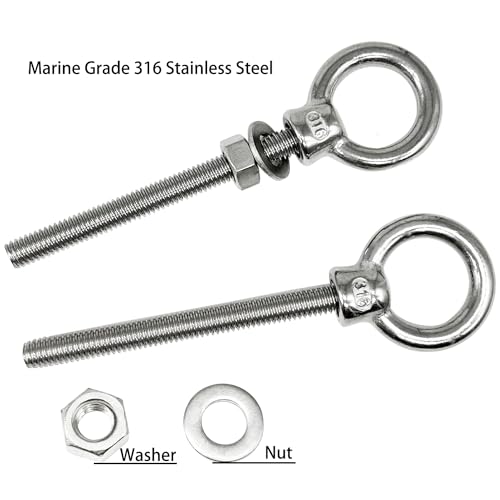 5pack 5/16“ x 3-1/8" Eye Bolts and 2pack 1/2" x 4-3/4" Eye Bolts
