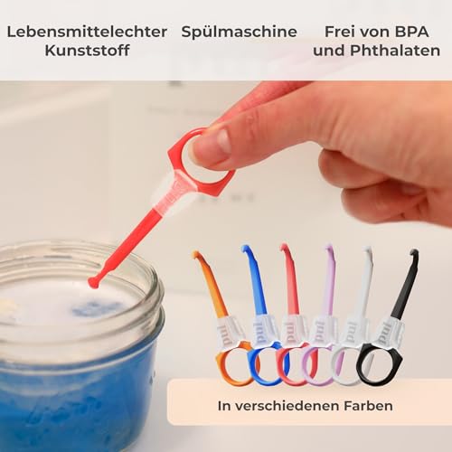 PUL Aligner Removal Tool - Black | Safe and Hygienic Hook for Invisalign and Retainer | Gentle BPA Free Design for Everyday Use | Pack of 3 3 packs