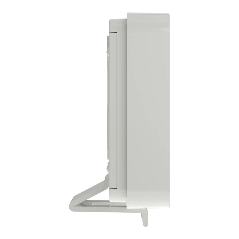 Schneider Electric Wiser CCTFR6400 Room Thermostat with Display | Control via app or manual, Zigbee, via hub compatible with Matter, Alexa, Google, Apple White