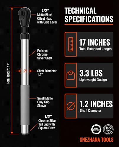 SNEZHANA 1/2" Offset Extension Wrench 1/2"