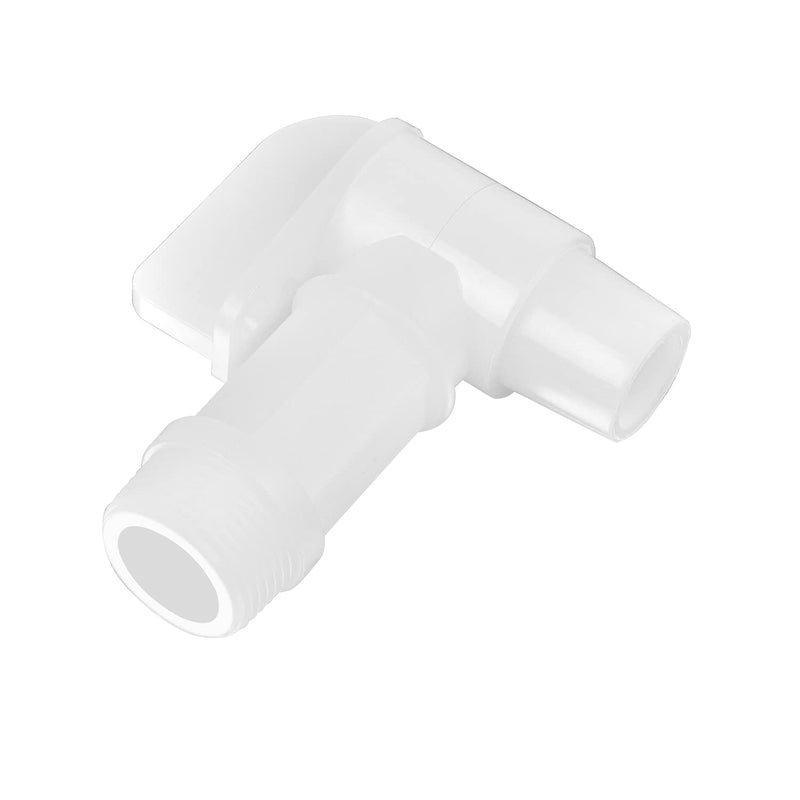 Plastic Faucet Spigot Drum Faucet, 3/4 NPT Spigot Faucet for Water Jug, 1 Inch Thread Size, 10-Pack 10 Pack