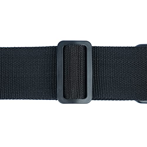 MELOTOUGH Small Tool Holder, Min Work Organizer Tool Pouch and Knife Holder with Snap Clip + Tool Web Work Belt Buckle 2" inch Wide Belt Black Simple Style