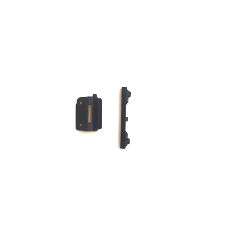 Power On Off Button + Volume Button Side Button Replacement Repair Part for Google Pixel 3A Pixel3A (Black) BLACK