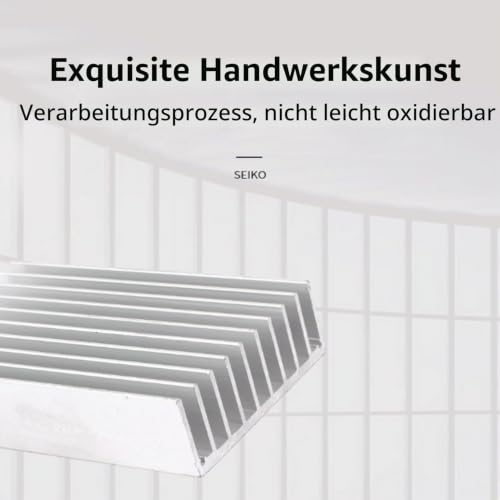 1 piece aluminium heat sink/cooling fins, heat sink heat sink set, 24 teeth, 150 mm heatsink, 150 x 59 x 25 mm
