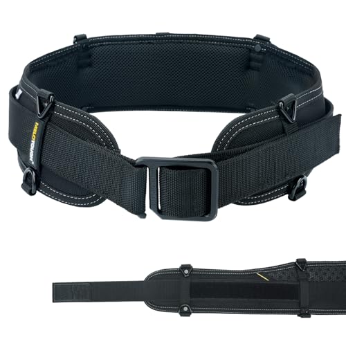 MELOTOUGH Tool Belt Suspender 3 point padded suspenders,Padded Tool Belt Electrician