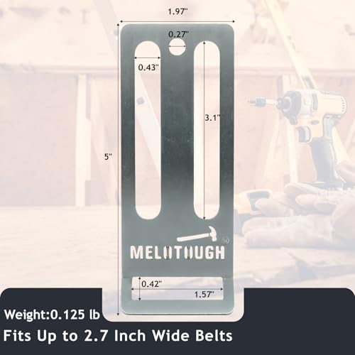 MELOTOUGH Tape Measure Holder, Drill Holder for Tool Belt