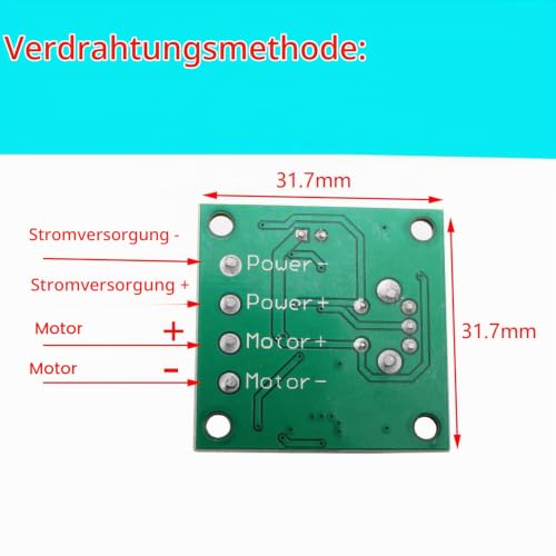RUNCCI-YUN 2 x 1.8V 3V 5V 6V 12V 2A PWM Motor Speed Controller, DC Speed Controller 12V, Motor Speed Switch Controller Potentiometer Switch 1803BW