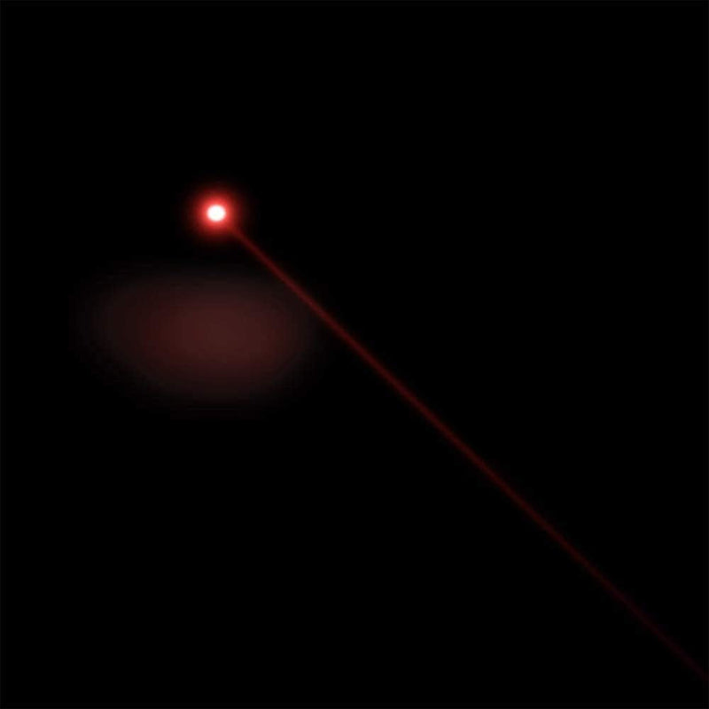 CTRICALVER Pack of 2 Round Laser 650 nm Focusable Laser Module Round Laser Focus Adjustable Laser Round Red 3-5 V with Plastic Lens + 2 x AA Battery Holder