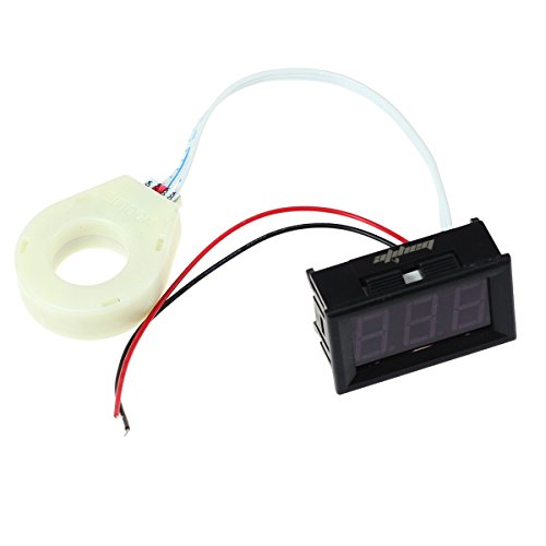 DC 5-120V 100A Mini Hall Current Meter and DC 5-120V Mini Voltage Meter