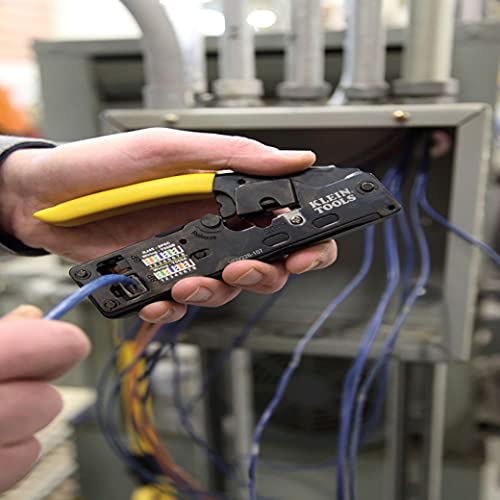 Klein Tools Network Cable Tester and Crimper Bundle