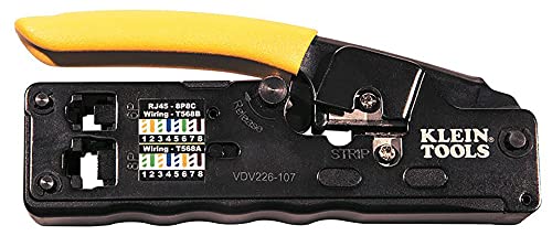Klein Tools Network Cable Tester and Crimper Bundle