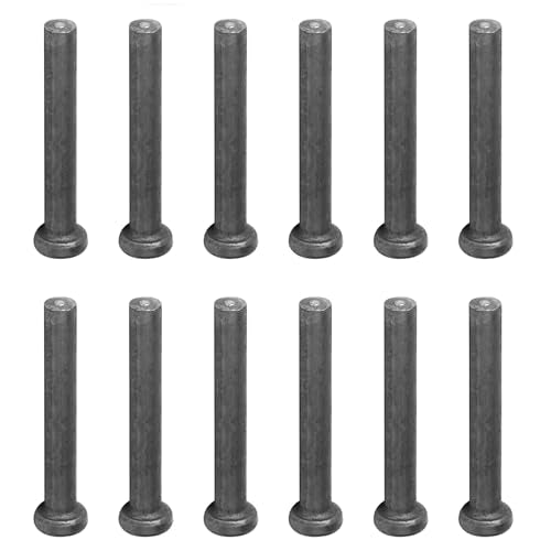 12 Pack 1/2" x 3-3/4" Headed Concrete Anchor Weld Stud for Welding 1/2" x 3-3/4" 12