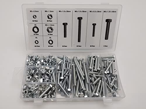 460 Piece Nut and Washer Assortment - Metric Storehouse