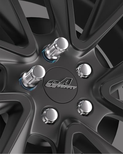GAsupply 24pcs 1/2x20 Lug Nuts, Chrome 1.38" 35mm Tall Cone Seat
