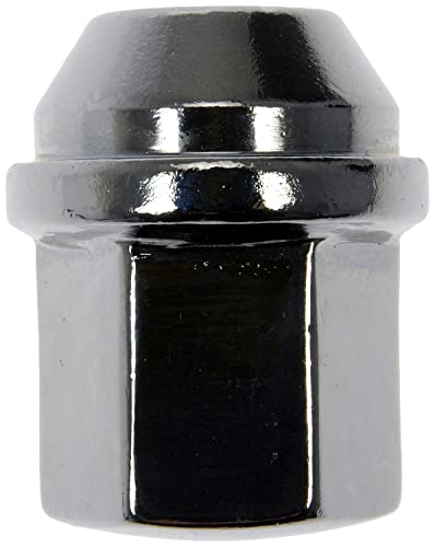 Dorman 611-934 Wheel Nut M14-1.5 Flat Top Nut - 22 mm Hex Size, 36 mm Length Compatible with Select Buick/Cadillac/Chevrolet Models, 10 Pack (OE FIX)