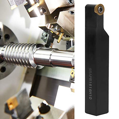 Walfront CNC Lathe Tool Holder, 10 x Carbide Inserts with Wrench
