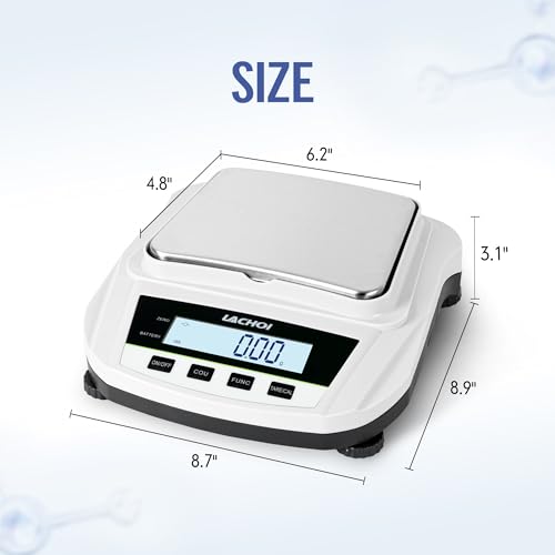 Lab Scale 0.01g Accuracy 2000g Jewelry Gram Scale (No Test Weight) 2000g/0.01g