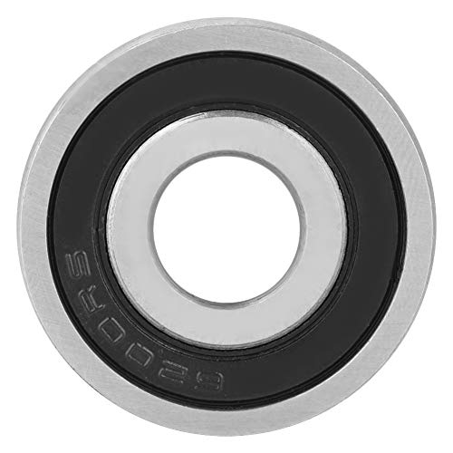 Hilitand 10 Pcs 10x30x9mm Mini Steel Ball Bearings 6200-2RS Double Side Rubber Sealed Deep Groove Ball Bearings for for 10mm Shaft Rod Projects