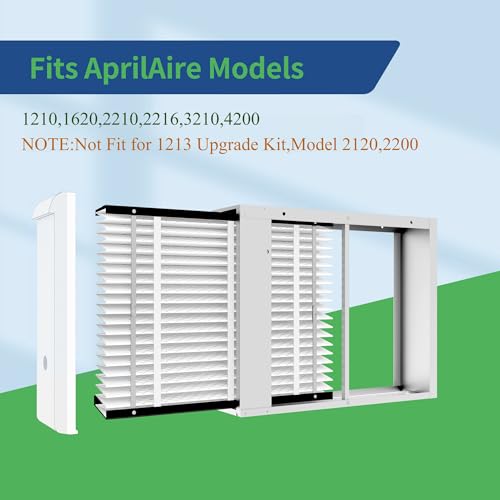 1 Pack, 210 Replacement Filter, Compatible with AprilAire 210 Whole House Air Purifiers Models,1210,1620,2210,2216,3210,4200,MERV 11 HVAC Furnace Filter Replacement,20x25x4inch Air Filter 210-1Pack