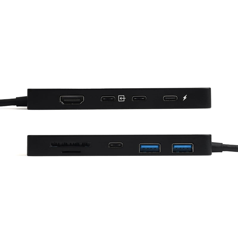 SOTSU USB-C Hub | Dual Display 4K: HDMI + USB-C | 10 in 1 Docking Station | USB-A 3.0 * 2 | 100W PD | Gigabit Ethernet | SD/TF | Sutiable for MacBook/DELL/HP/Lenovo/Surface/iPad/Tablet