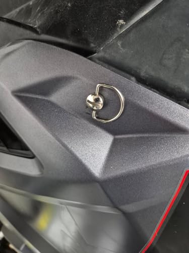 2 PIN Studs with Clip RETAINERS for Polaris, Yamaha, Artic CAT Snowmobiles Body Panels, Hood 1/4 Turn INDY RMK Switchback Rush 600 800