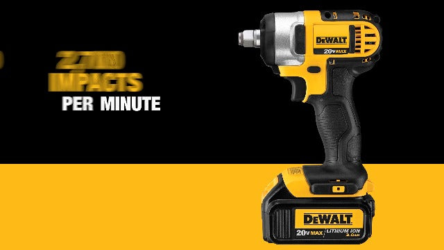 DeWalt Impact Socket Set 1/2 Drive, 10 Piece 1/4" to 1/2" Impact Socket Adapter Set (DW22812) One Size