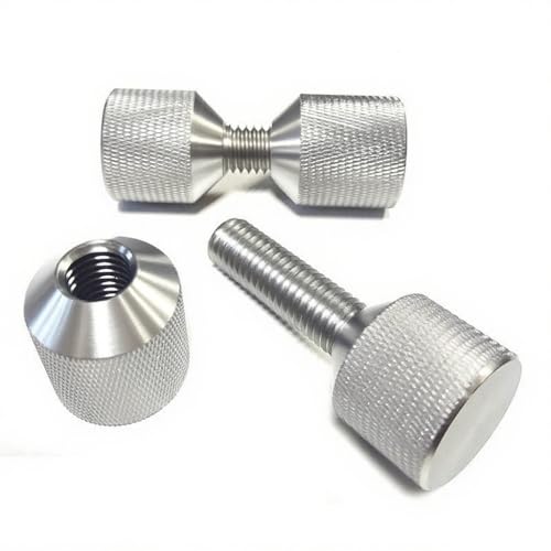 4 PCS Two Hole Pins, 2 Hole Flange Alignment Pins, 1-1/8'', 1-5/8” Diameter Aluminum Pipefitter, Detachable Double Hole Pins, Quick Leveling