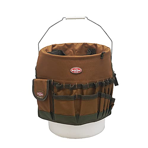 AWP 51-Pocket Bucket Tool Organizer + Bucket Boss The Bucketeer Bucket Tool Organizer