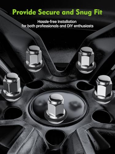 AUTOPTIM M12x1.5 OEM Lug Nuts - 20 Pcs Chrome for Honda Factory Style Wheel M12x1.5(OEM)