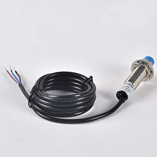 2 x DC 5V NPN NO M12 4mm Sensor LJ12A3-4-Z/BX Inductive Proximity Sensor Switch for 3D Printer CNC Z Probe Auto Bed Leveling