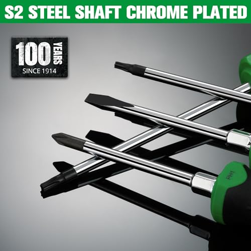 SK 11-Piece Magnetic Screwdriver Set, Slotted/Phillip/Star Screwdrivers 11PC