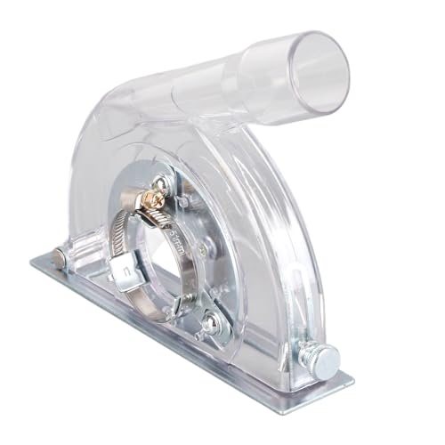 Fafeicy Angle Grinder Dust Shroud, 100-150mm Fitment, 32mm Extraction Port