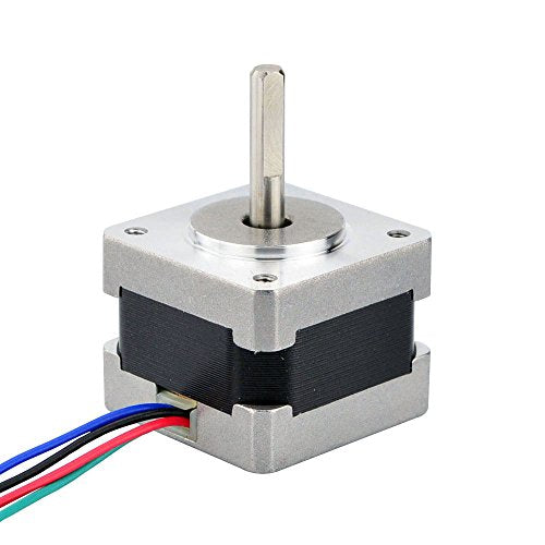 STEPPERONLINE Nema 14 Stepper Motor 0.9 deg 0.4 A 11 Ncm Bipolar 4 Wire for 3D Printer/DIY CNC