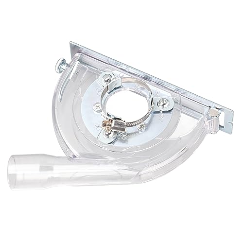 Fafeicy Angle Grinder Dust Shroud, 100-150mm Fitment, 32mm Extraction Port
