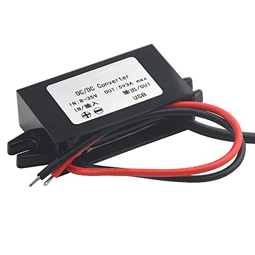 BGTXINGI Pack of 2 DC-DC Buck Converter Module 3A 12V 24V to 5V DC Power Converter Module with Micro USB Port (USB Micro Interface) USB Micro Interface