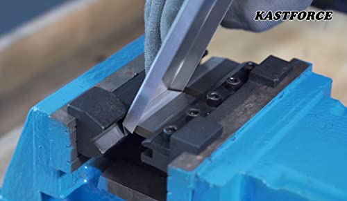 KF5011 5 Inch 125mm Vise Mount Metal Brake Bender Attachment Bending Max Capacity 14 Gauge 2mm Mild Steel 1/8" Aluminum