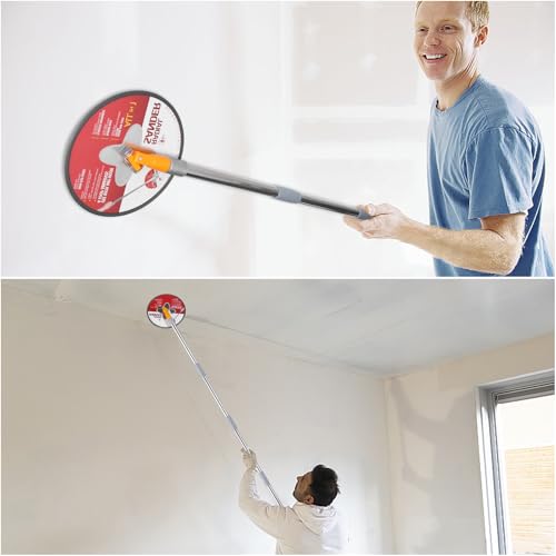 Pole Sander for Drywall, 86"Manual Hand Drywall Sander with Extension Pole 86IN