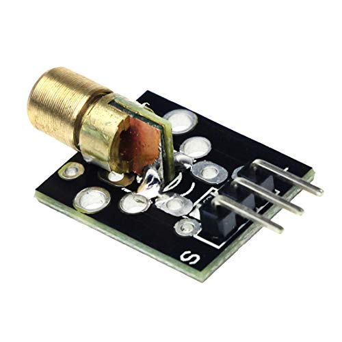 Hailege 5 x 5mW 650nm Red Dot Laser Diode Laser Transmitter Module PIC AVR DC5V KY-008