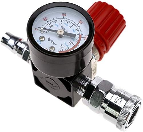 140PSI Air Compressor Pressure Switch Control Valve Manifold Regulator Gauge 1/4 Set