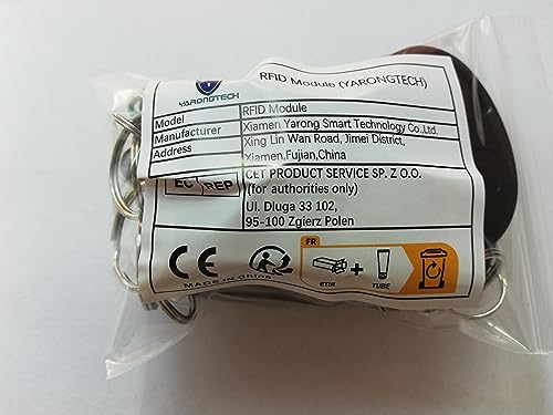 YARONGTECH 13.56MHz M1 S50 IC RFID Tags (Pack of 10) Style 6