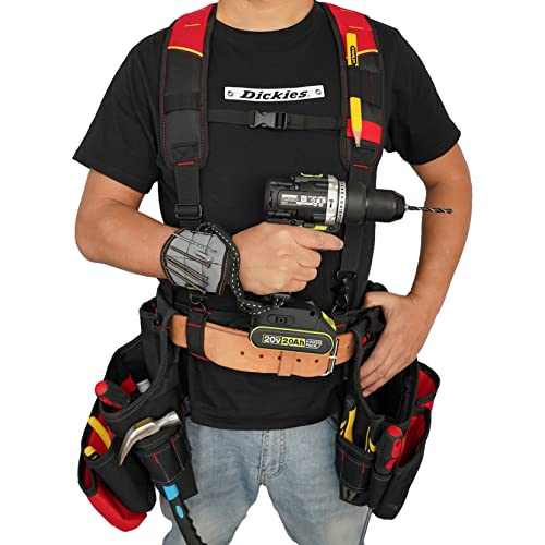 KUNN Magnetic Tool Belt Suspender & Garden Tool Waist Belt