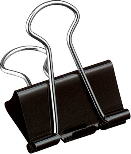 Kokuyo Scel-bo Medium Binder Clips, 1.26 inches (32 mm) Width, Holds up to 100 Sheets per Clip, Perfect for Office Organization & Daily Use, 10 Pcs, Silver, Japan Import (KURI-J33ND) 32mm