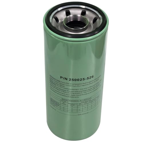 250025-526 Oil Filter Compatible with Air Compressor Maintenance and Filter System Replacement Components